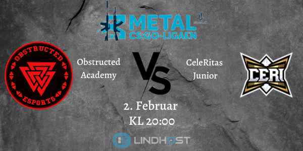 ObstructedE's tweet photo. Our Academy Team will today play their 3rd Metal-Liga game tonight! This time its against celeritas Junior! Come and support the boys to a victory at: https://t.co/ER6x7kadjp https://t.co/FczBx3YMBd
