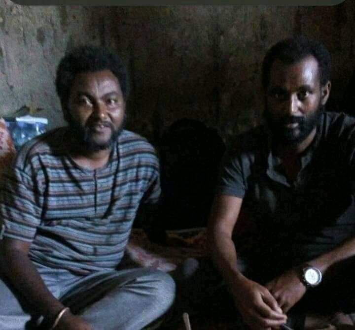 eyasped's tweet photo. Despite a court order to release them, leaders of the opposition group OLF are kept in prison cells like this
#OromoYellowMovement 
#WeAreAllPrisonersHenceTheYellow https://t.co/xhon4FrkmS