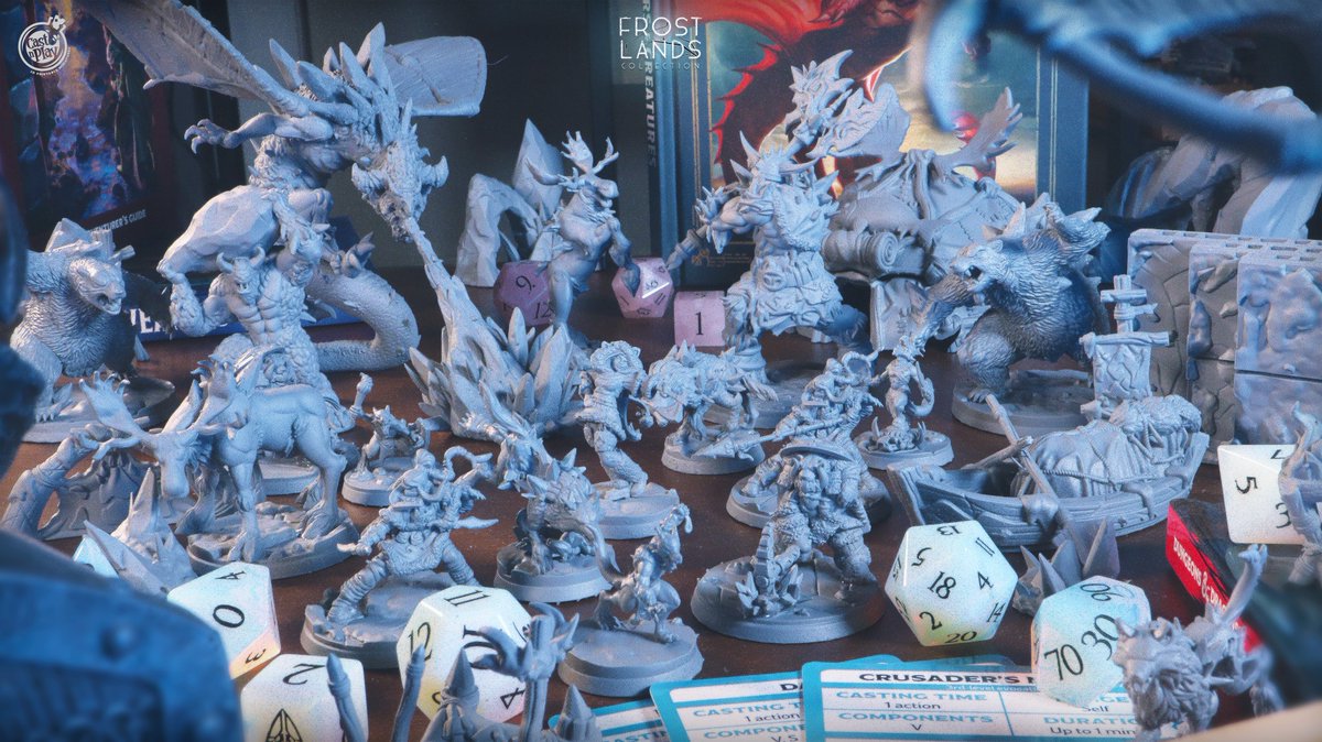 Cast n Play's Frost Lands Collection just released. 

These throwbacks are getting insane!