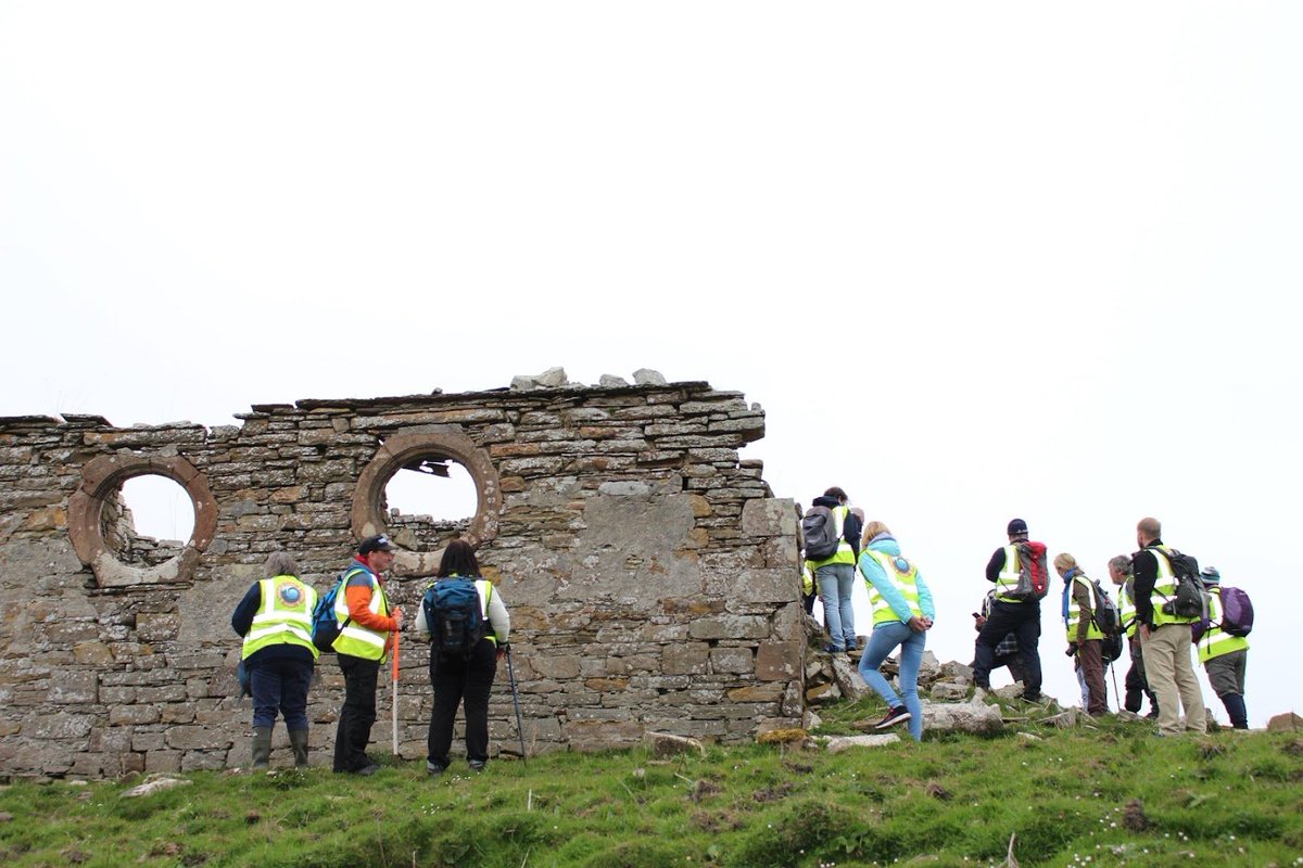 14/ 22According to JT Calder (1887) at St. Moddan's Chapel in Freswick (an 18th century mausoleum overlies the structure, pictured), a 'most abject superstition', took place...