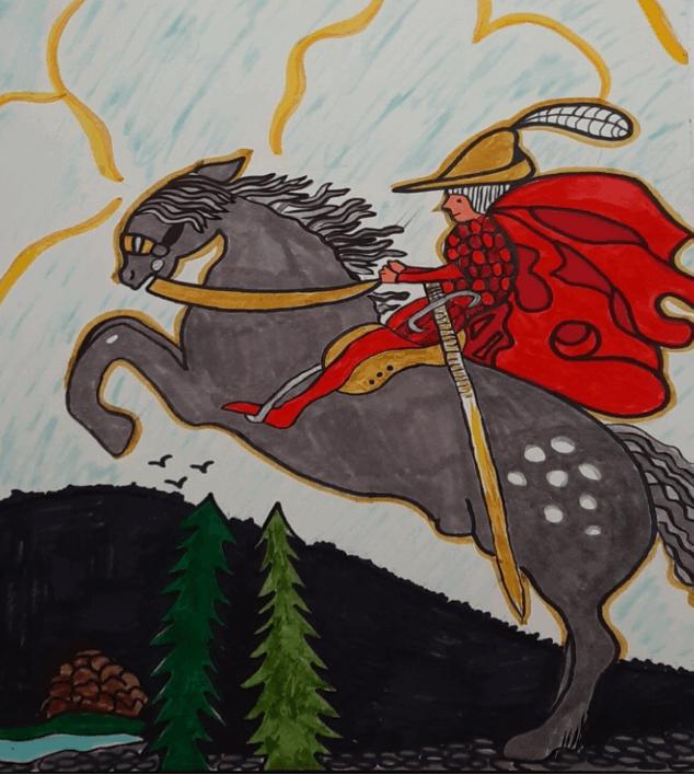 Some fantastic drawings completed at home by S3 pupils Amy Hinshelwood and Natasha Brown👩‍🎨 <a href="/Greenfaulds_HS/">Greenfaulds HS</a>