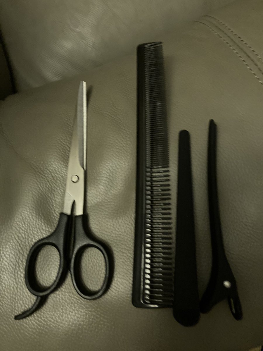 scooby2princess's tweet image. #howfun #lockdownhaircut