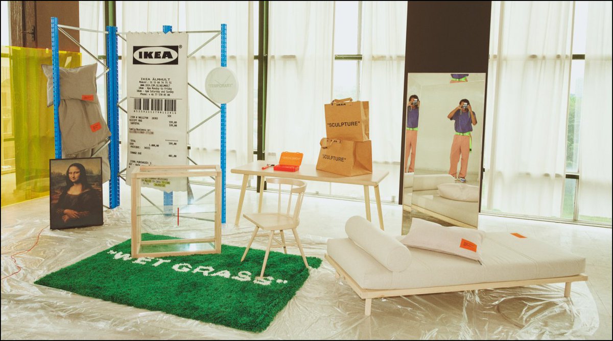 Travel, languages, art, design, music, this is where Virgil draws his muse from.He's known now for his key partnerships. Here’s a look at some of the areas Virgil has touched in less than ten years:1/ RIMOWA2/ IKEA - "FOR THE MILLENNIALS" 3/ NIKE - THE TEN