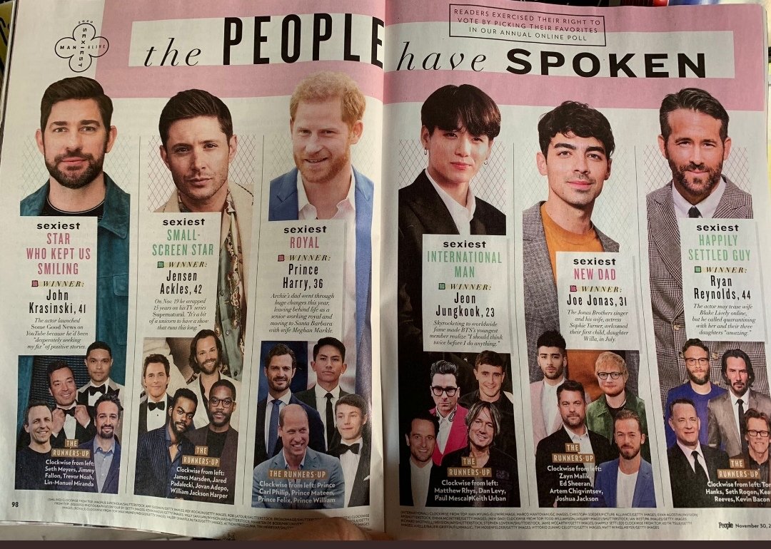 When Jungkook selected as “Sexiest International Man” by  @people I discuss with my friend on Asian-pivot in beauty standards. As journalists, we used to cover Western male artists and raised with that image on media. THIS "hierarchies of attraction"  #BTSLecture_KMOOC