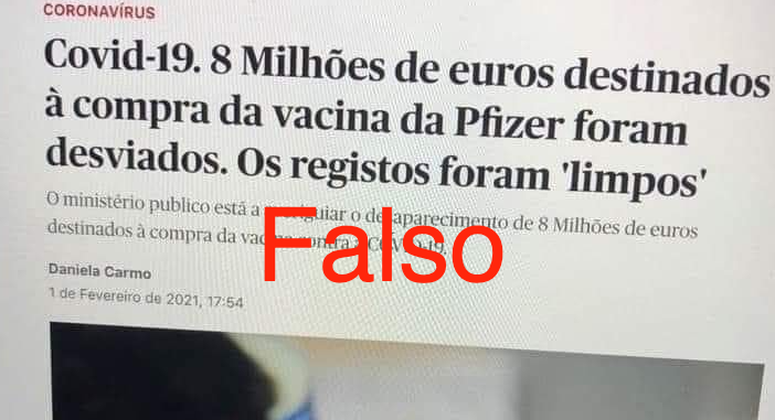 ⚠️ Fake News

Esta imagem de uma suposta notícia do jornal Público tem circulado nas redes sociais nas últimas horas. Esclarecemos que jamais foi publicada (e muito menos "apagada") uma notícia com este título.