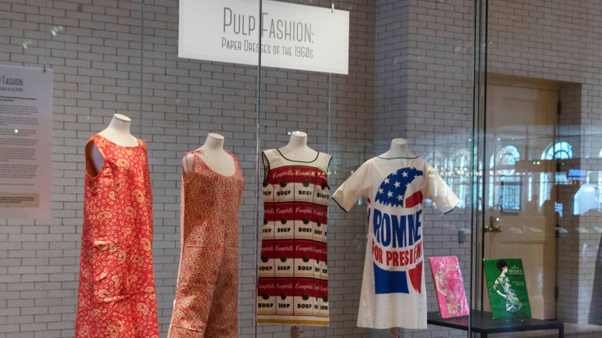 Just a few weeks left to celebrate the '60s at Pulp Fashion: Paper Dresses of the 1960s! This special offering from our collections is on view in Henry Ford Museum of American Innovation through the end of February.