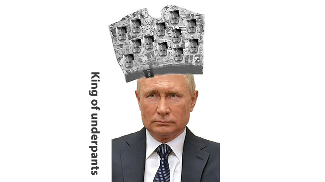 midsommarudden's tweet photo. Kunde inte låta bli. Dagens "King of Underpants". 
@DNKultur @navalny @Ostgruppen @AnnLinde https://t.co/7fMCjvgBLR
