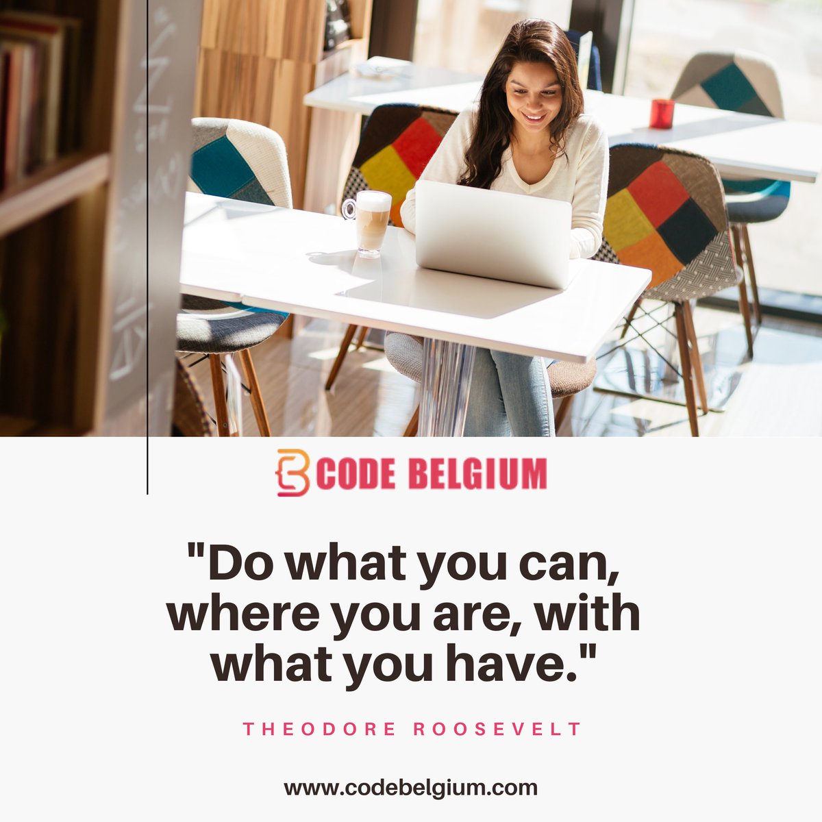 CodeBelgium's tweet image. Do what you can, where you are, with what you have - Theodore Roosevelt

Visit: codebelgium.com

#programmimg #programminglife #codingdays #fullstackdeveloper #coderlife #webdeveloper #coder #softwareengineer #webdev #fullstck #programmerslife #frontenddev

#codebelgium