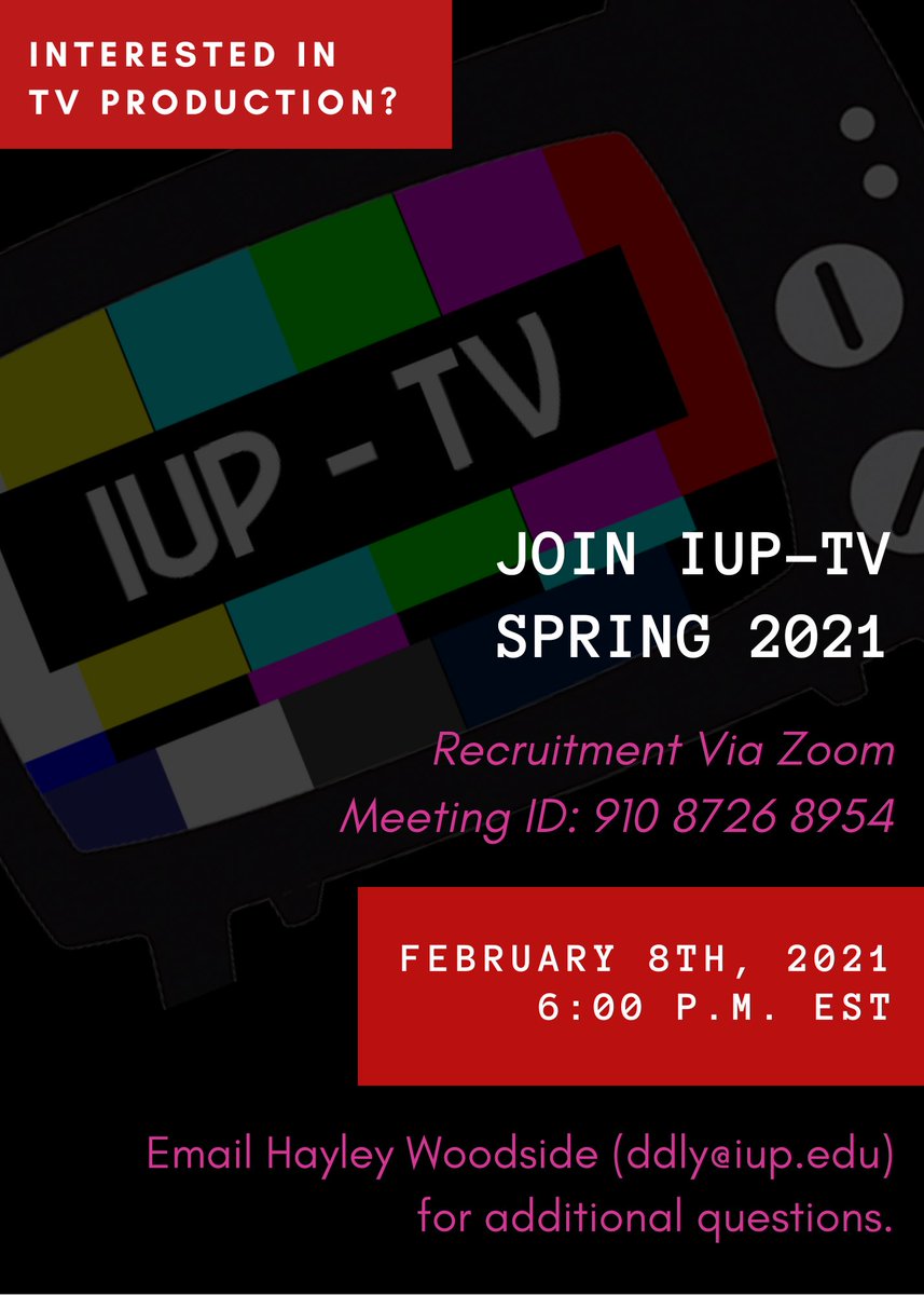 IUP-TV tweet media