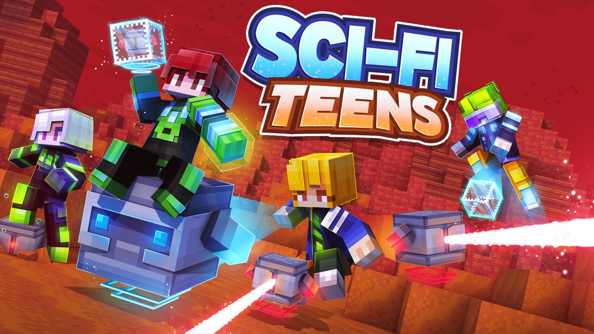 Sci-Fi Teens is now available at the #Minecraft Marketplace, make sure to check it out!

🛒 Get it here: minecraft.net/en-us/pdp/?id=…