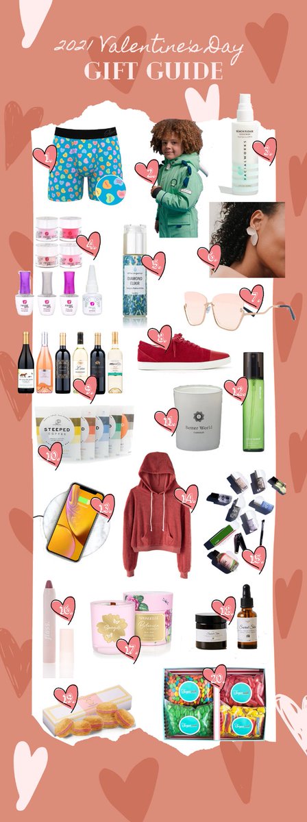My annual Valentine's Day gift guide is here! This year I'm focusing on practical gifts your Valentine will actually use.
asideofsweet.com/2021-valentine…
cc:  @Shinesty <a href="/elinaorganics/">Elina Organics</a> <a href="/ShopTopFoxx/">TopFoxx</a> <a href="/wineinsiders/">Wine Insiders</a> <a href="/steepedcoffee/">Steeped Coffee</a> <a href="/dippindaisys/">Dippin' Daisy's</a> <a href="/SpongelleLLC/">Spongellé</a>