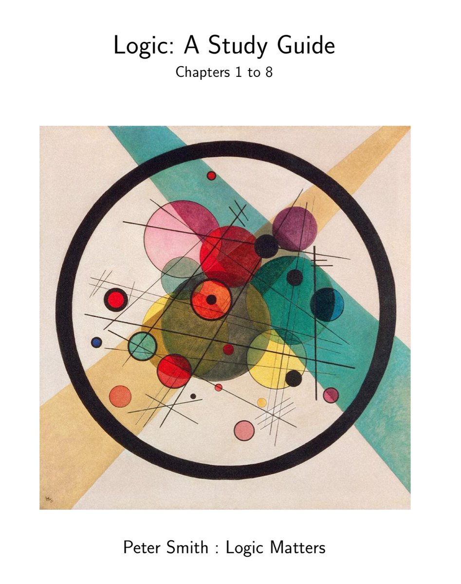 Tafalsuf's tweet image. يعمل في بريطانيا عالِم المنطق بيتر سميث أستاذ المنطق بكامبردج سابقاً -مُتقاعِد- على كتابٍ مفتوح الوصول يهدف لتقديم دليل للطلاب لدراسة المنطق ذاتياً وذلك بعد ملاحظته حاجة الطلاب الماسّة لمثل هذا الكتاب خلال مسيرته الأكاديميّة.
• لقراءة ما انتهى منه: logicmatters.net/resources/pdfs…