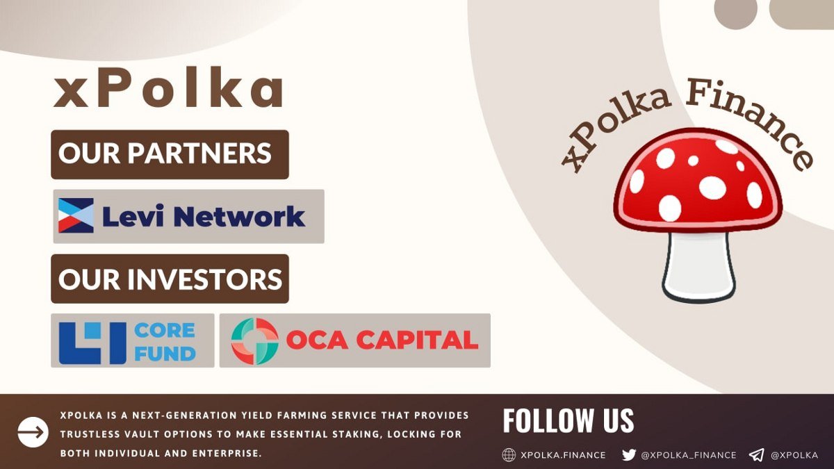 xPolka Closes $150K Seed Funding! Five influential organizations and 2 companies in Singapore have invested in our company with a total amount of $150,000.
xpolka.medium.com/xpolka-closes-…