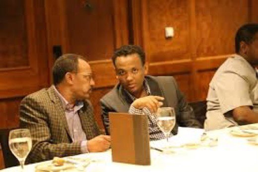 Kamal Gutale, former Chief of Staff and founder of the Wadajir Party was also working for the TPLF. Here he is pictured with Gabre at a meeting discussing Somali issues. Wadajir’s current candidate is  @AAbdishakur and it is believed that he is compromised through Gutale.