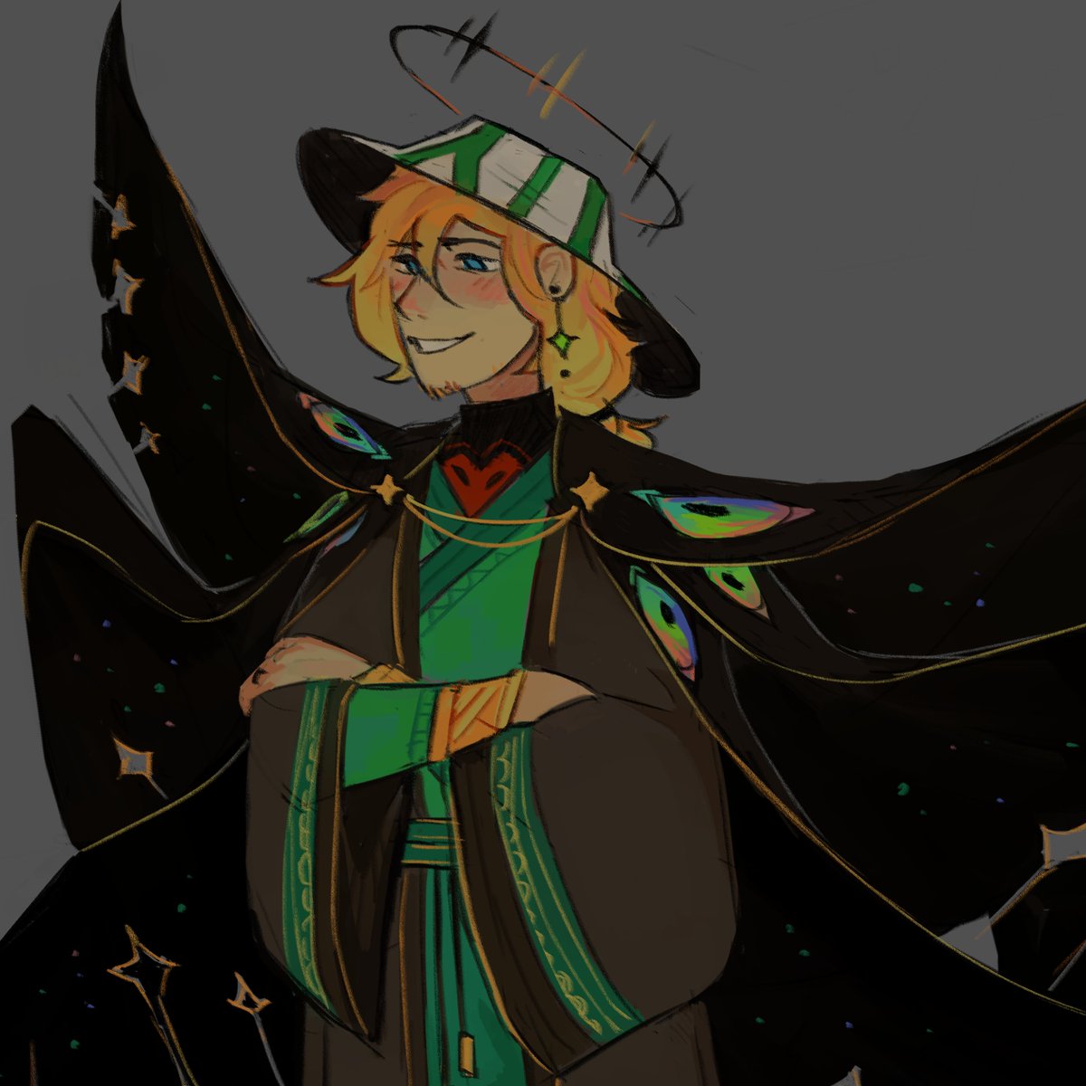 self indulgent ph1lza design cause I'm a big fan of gold and many wings :]
#philzafanart #philza #mcytfanart