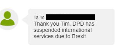 timsgreen's tweet photo. Hey @DPDgroup_news, can you confirm or deny.. asking for me. https://t.co/IuZQYy2Pku