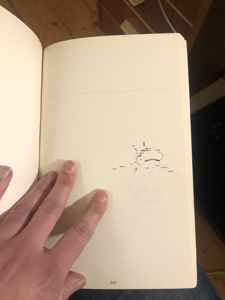 It included a use of typography I’d never encountered before - including a particularly memorable section where a shark made of words swims up and out of the pages toward you, as though in a flick book. It was playful, and inventive and utterly brilliant.