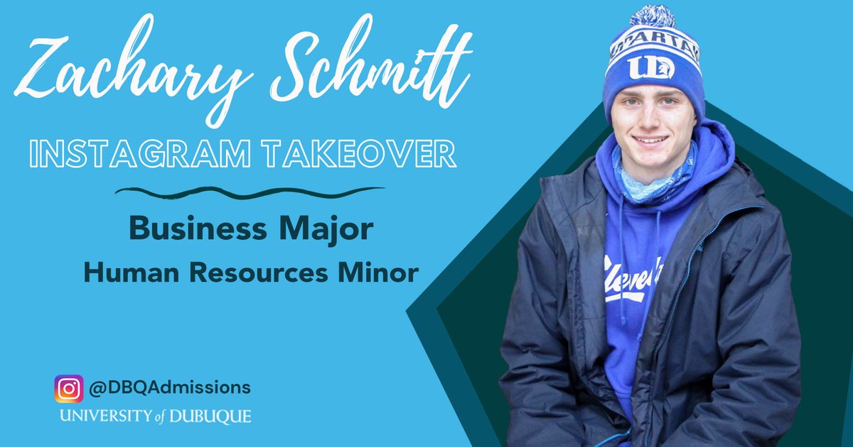 DBQAdmissions's tweet photo. #FutureSpartans, tune in tomorrow, Feb. 3, for Zach Schmitt’s #IGTakeover. He is ready to show you a day in his life and what it means to be a student-athlete at #UDubuque.
#IGTakeoverUD https://t.co/r9WrXtW8PE