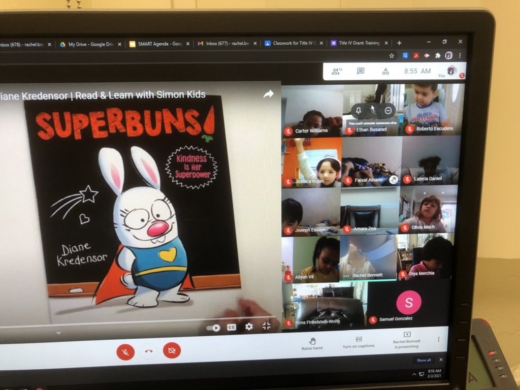 MrsBennettReads's tweet photo. Kindness is our superpower @BocaRatonElem . @OllieandMoon the students loved drawing Buns at the end of your read aloud. #BRESMedia #SSYRAjr https://t.co/dpJmAxAPe5