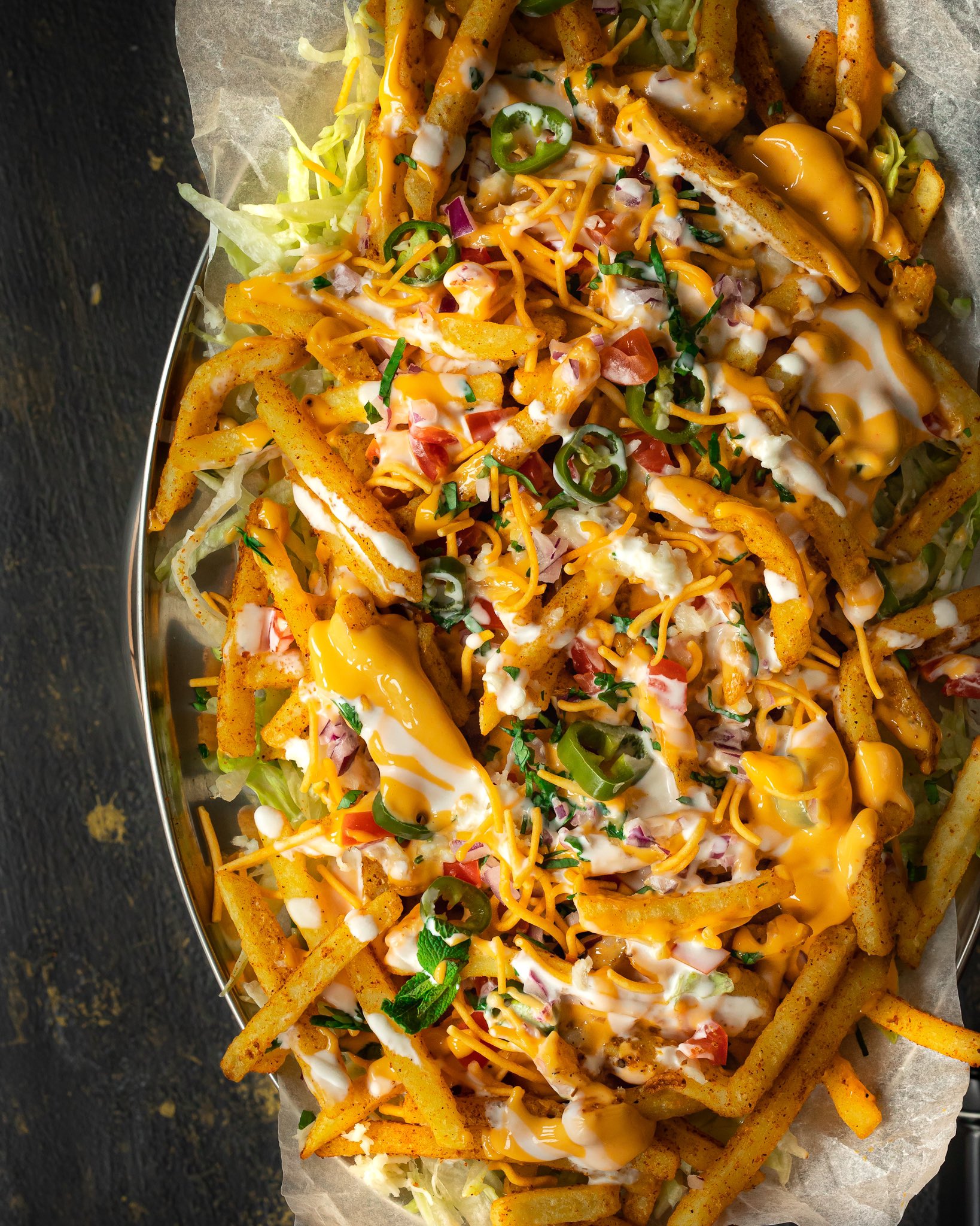 Sanjana Modha on Twitter "MUMBAIINSPIRED DIRTY FRIES. Pile spice