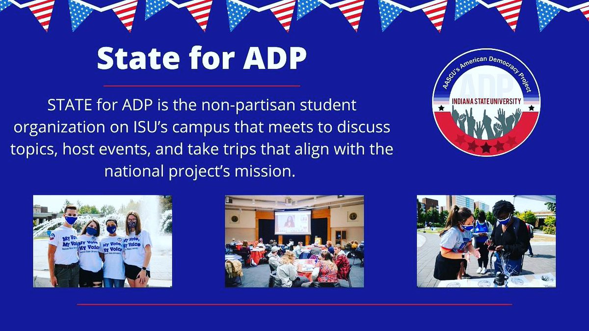 IndianaStateADP's tweet photo. Interested in joining State for ADP? 

• Visit the link in our bio for more info • https://t.co/Al2FyA7j18