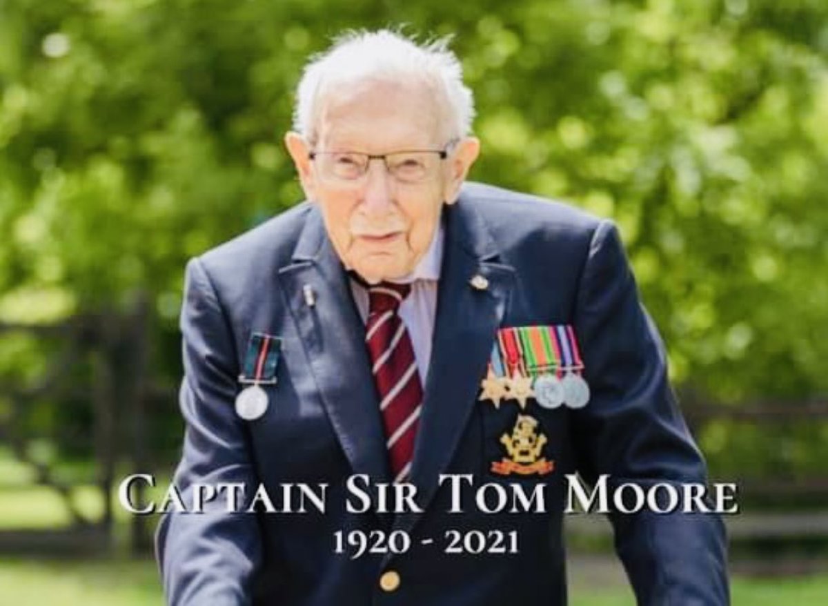 loakeexeter's tweet photo. Rest in peace Captain Sir Tom.
A true gent 🙏🏻 https://t.co/HiFzIF8T2c