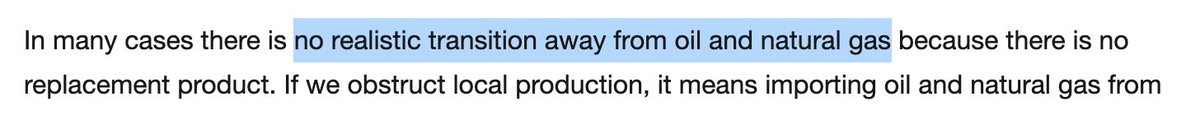 But Haley can’t even bring himself to admit that a decline is coming, even though he surely knows it is. Instead he tries some wishy-washy denialism to muddy the waters on whether the clean energy transition is even possible, without getting too specific (because he can’t).