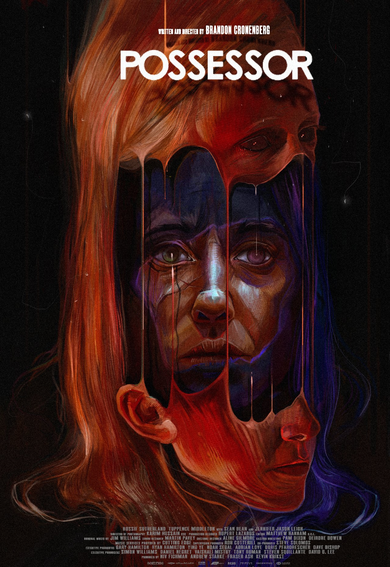 ksenia l on Twitter: "Possessor (2020) A Film By Brandon Cronenberg  #ArtistOnTwitter #poster https://t.co/kIAO8ShoJL" / Twitter