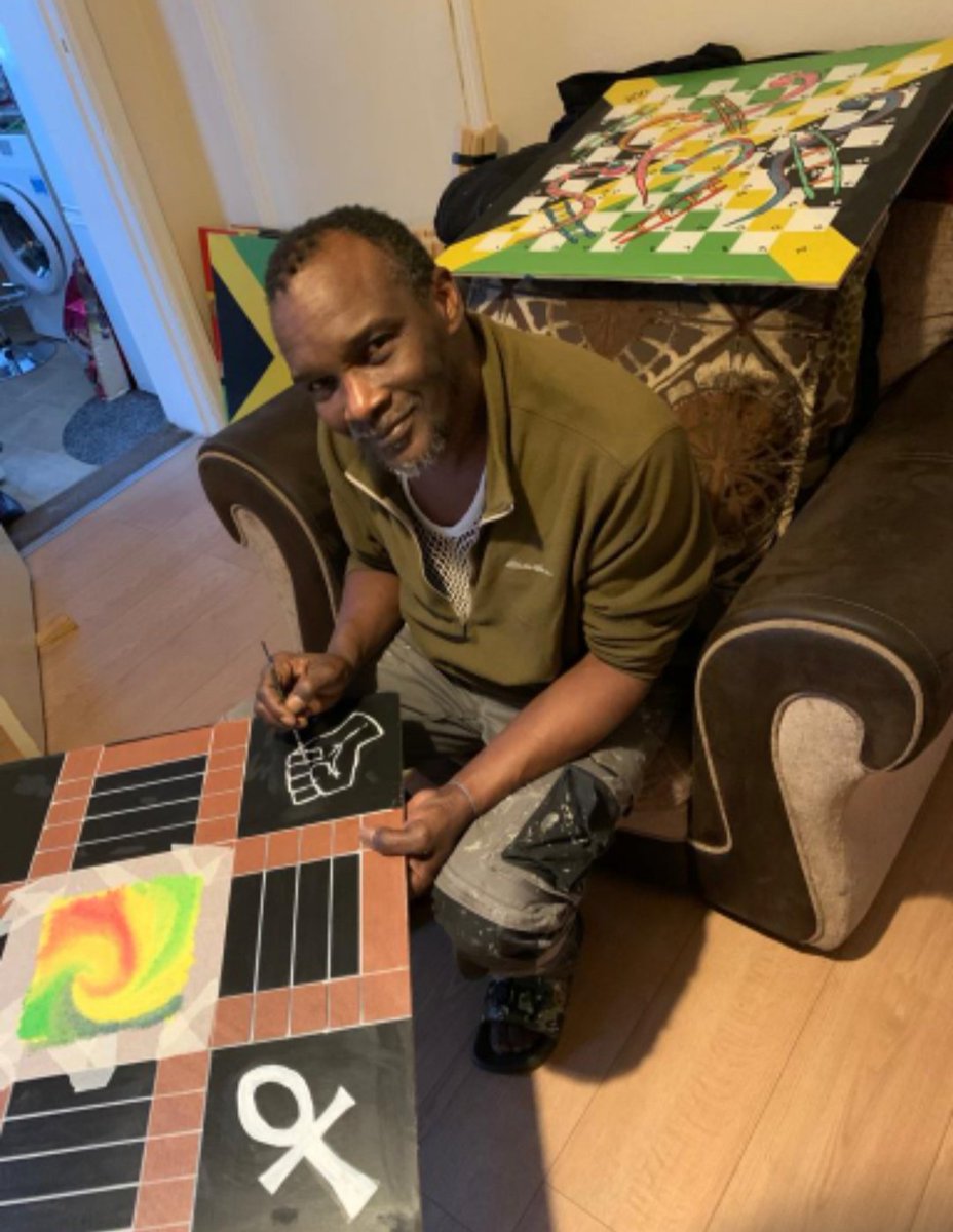 Ludiman61's tweet photo. Getting the creativity going during these #lockdowntimes
.
.
#Specialorders #Bespokedesigns #ludiboardsforsale #ludiboarddesigns #commissionedludiboards #vibesonvibes #blackbusinesses #blackbritishartists #blessings https://t.co/zUi0kRZiAd