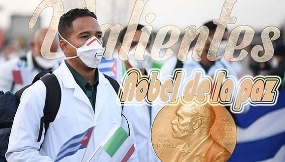 #Cuba Presidente de #Sudáfrica propone el Nobel de la Paz a brigada médica cubana. #CubaSalvaVidas #CubaPorLaSalud #CubaSalva #CubaSavesLives #CubaPorLaVida