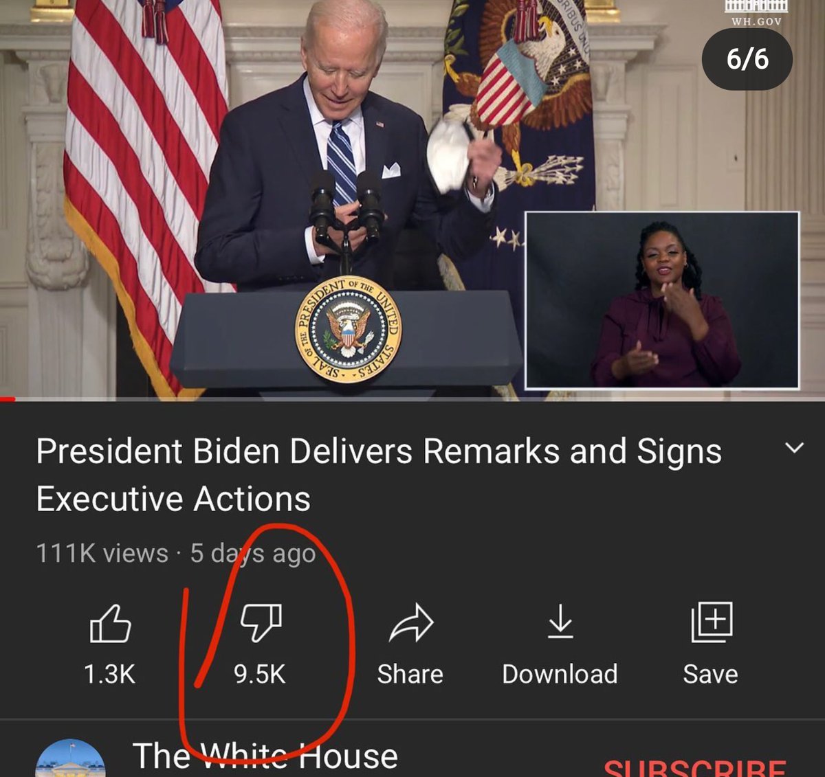 JAdamany's tweet image. Noticing a pattern here. The public is saying #NOTMYPRESIDENTBIDEN.

#JoeBiden #PuppetPresident #illegitimateJoeBiden #ElectionIntegrity #ExecutiveOrders