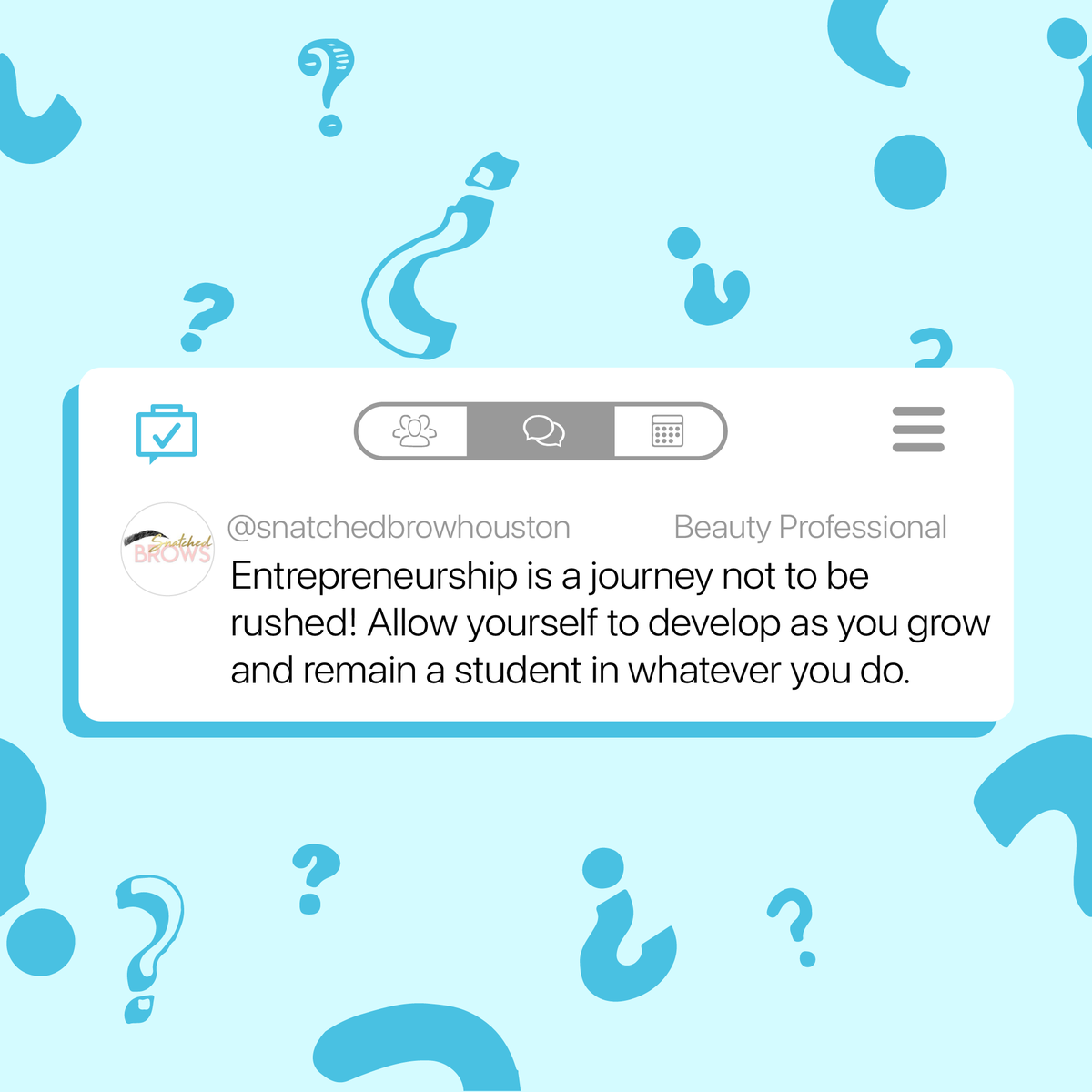 PocketSuite's tweet photo. Some #businesstips from the PocketSuite Community https://t.co/4FPJmRPObf