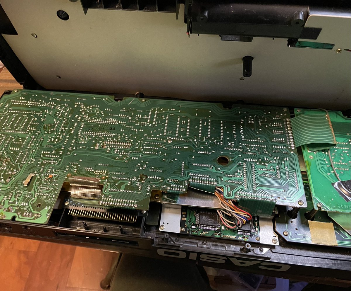 The horror! First step: desolder the battery wires so we can get the backplate out of the way at least. Ngl, 1/2 the reason I’m posting is so I have a pic of where those wires go when it’s time to close.