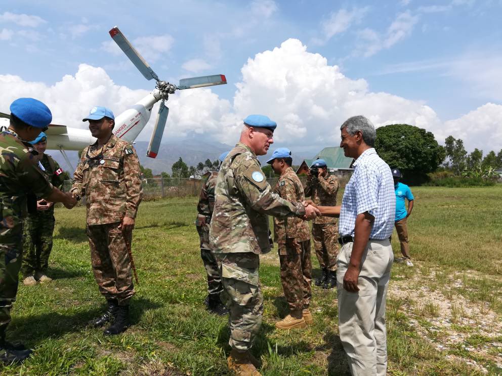 hughvr2's tweet photo. The time has come to finish my tour of duty with the United Nations and to hang up my uniform in retirement from the US Army with 41.5 years. It has been an honor, privilege and a pleasure to serve. https://t.co/88rflj787x