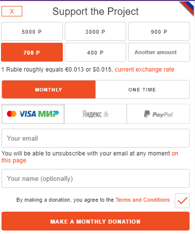 For right now, as I know, the best place to donate is either to those who need it OR to  https://ovdinfo.org/&nbsp;. They provide information on what's going on in Russia and need the protection and help. Click the orange button, flip it to English, and HELP.