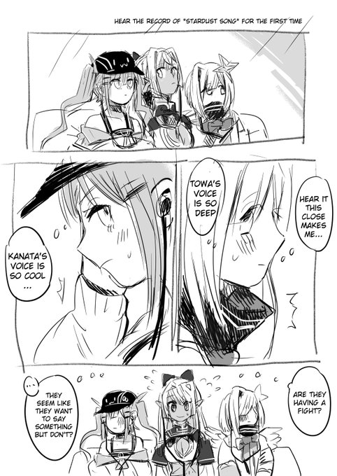sorry for a rough sketch
i don't have so much time but wanna draw some💫👾Y Y

イケボUnit
#かなたーと  #TOWART 
