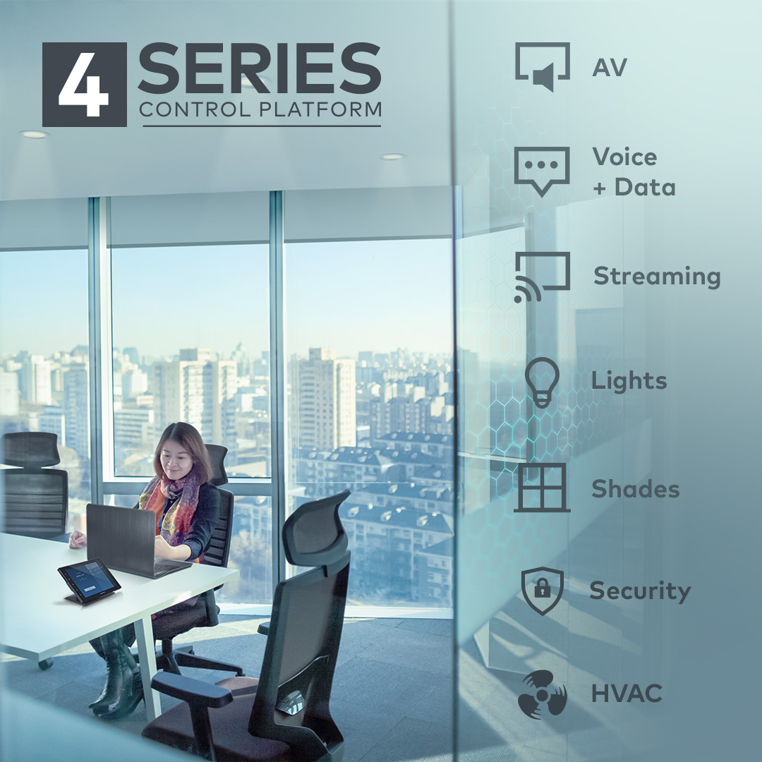 Crestron's tweet image. The PRO4 and AV4 complete the Crestron 4-Series Control line-up bringing immense power, expanded memory, and enterprise-grade network security.

Learn more: ow.ly/WBwN50DonsZ
#AV #AVTweeps #CrestronControl