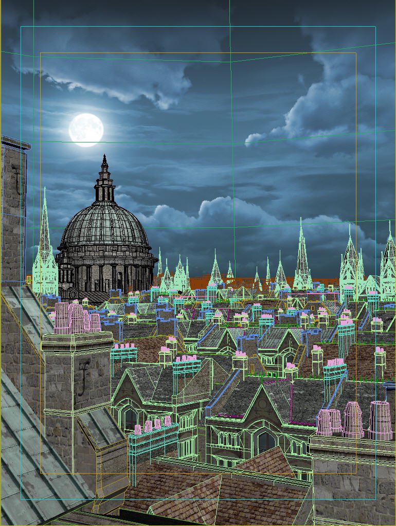 raphaellacoste's tweet image. The 3D Scene ——&amp;gt; Final Image