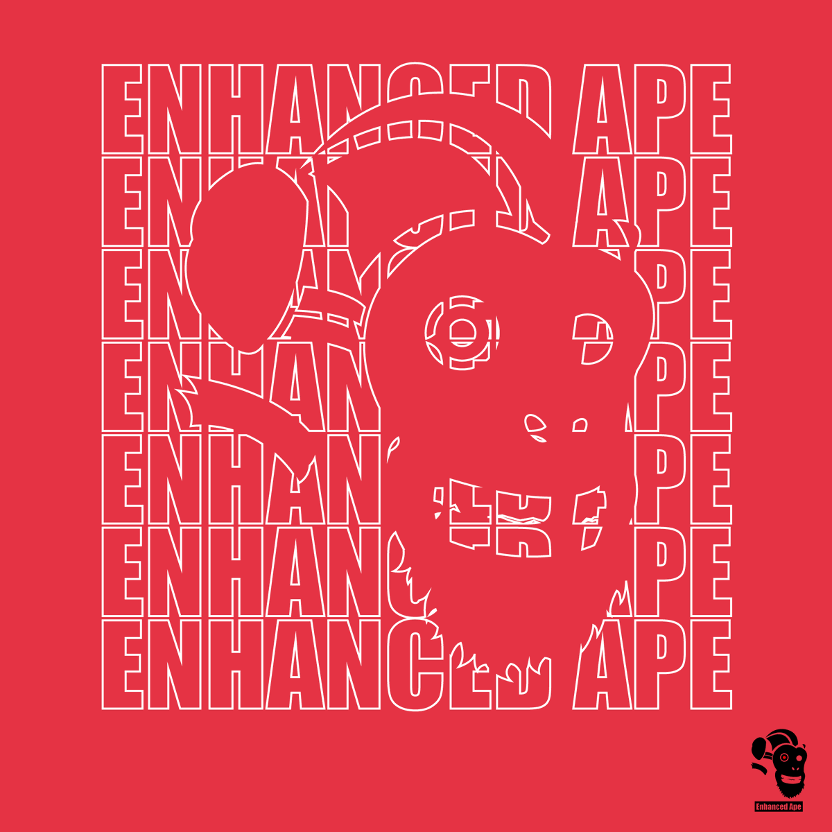 EnhancedApe's tweet photo. As a designer it's always good to keep your skills up to date and to keep practicing your craft.

In this instance I experimented with text and vector images. I call it texercise!

Wanna see more from Enhanced Ape? Follow me on Instagram!

#graphicdesign #vector #texercise https://t.co/7krBaxJ6ng