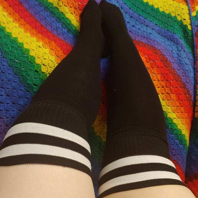 Is there anything better than new OTK socks? https://t.co/v11t7HM3I2<a href="/tag/nopanties"class="tags"><span>#nopanties</span></a><a href="/tag/garterbelt"class="tags"><span>#garterbelt</span></a><a href="/tag/tallsocks"class="tags"><span>#tallsocks</span></a>