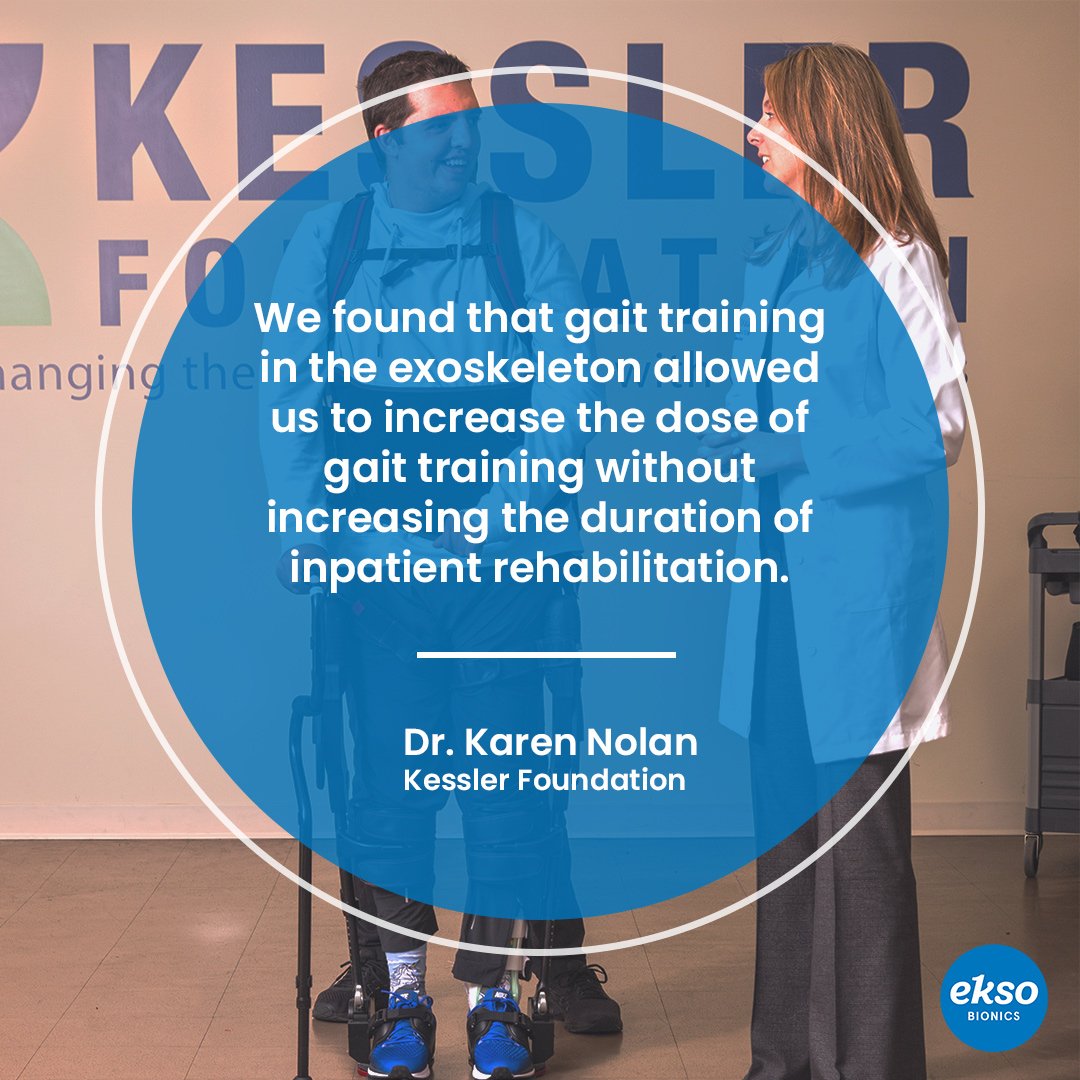A team of New Jersey researchers has demonstrated that high dose therapy gait training using robotic exoskeletons may aid early rehabilitation for acute stroke. To read more information, check out the article on <a href="/medical_xpress/">Medical Xpress</a>.

Link to article: bit.ly/3oJ5yhA