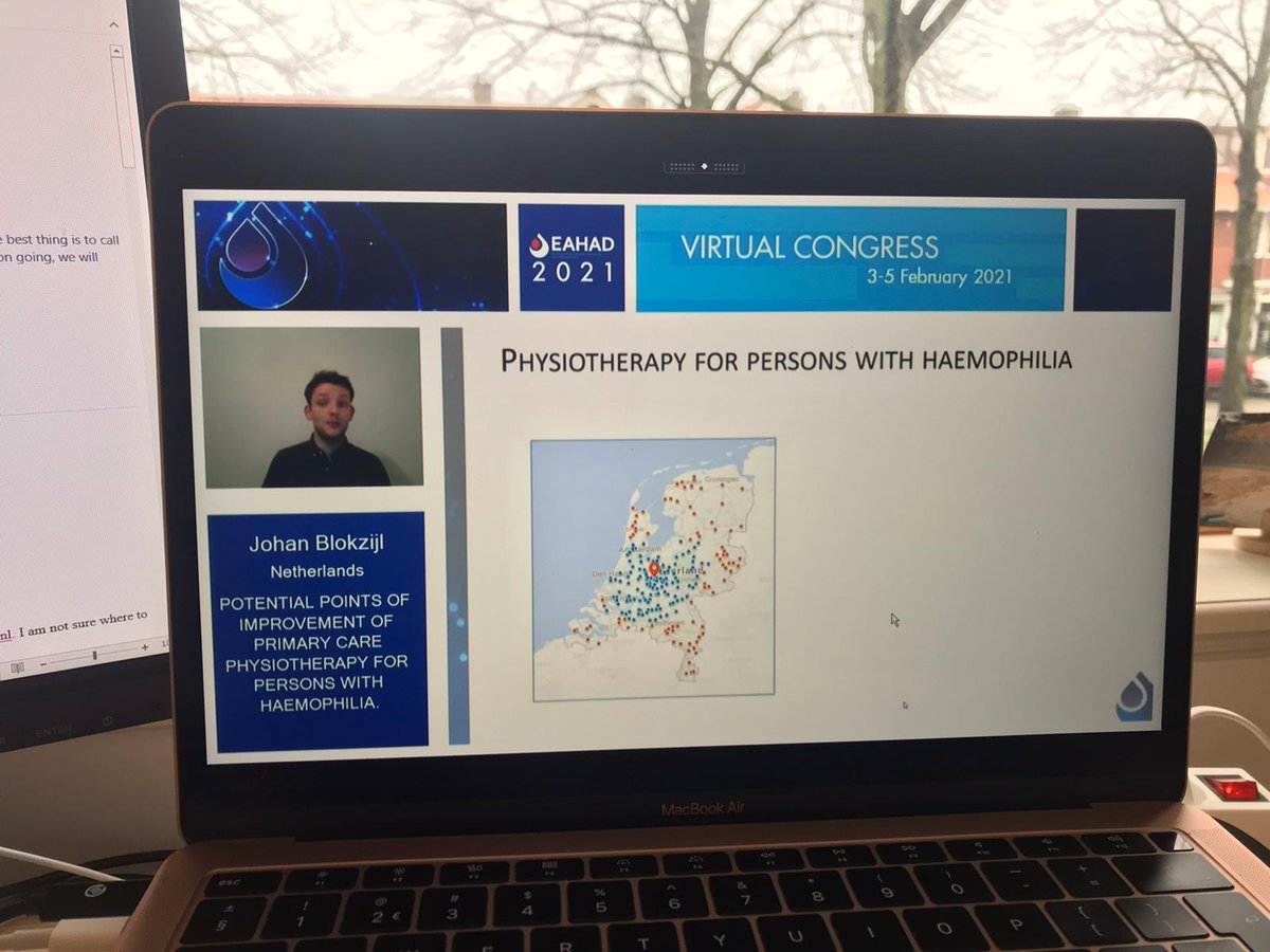 Presented result of the first project of my PhD at the <a href="/EAHADnews/">EAHAD</a> pre-congress day. We found potential points of improvement of primary care #physiotherapy for persons with #haemophilia.