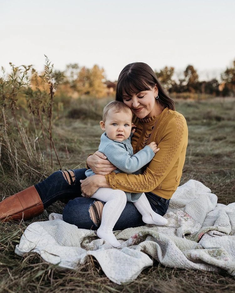 Recently, the number of parents using TikTok and other social media platforms to document the experience of their pandemic babies have increased. [Image via Instagram © Katie Watkins confidentiallykatie]2/11