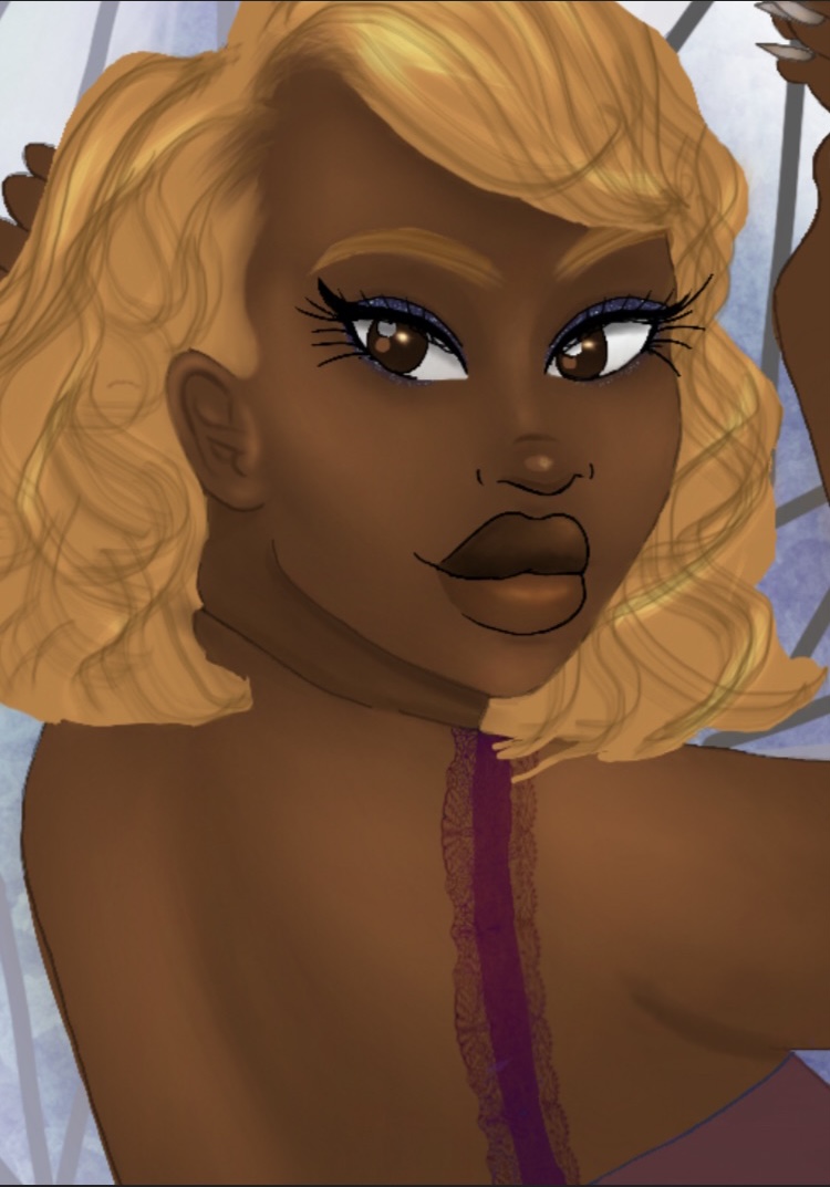 astral_heaux's tweet photo. Divine 🌸

#BlackArtist #blackart #divinefeminine #melaninpoppin #Spirituality #digitalart #procreate https://t.co/Tc7hwtTXS4