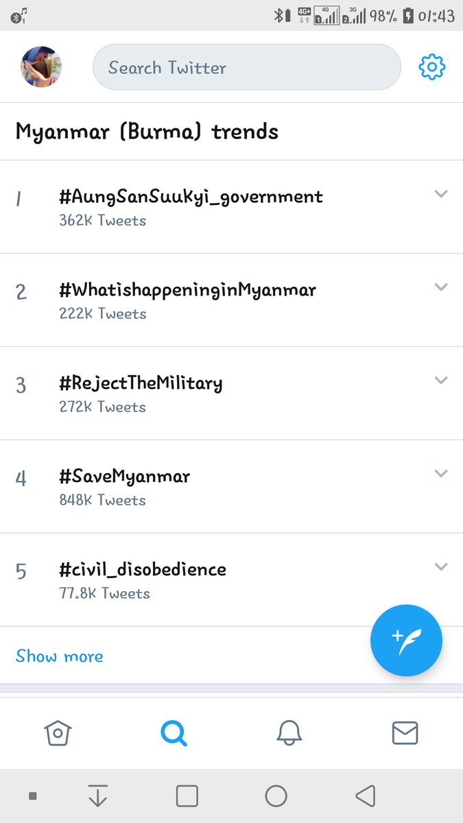 848k 
 ဆက်ကြိုးစားထားကြပါ

#SaveMyanmar 
#AungSanSuuKyi_government 
#whatishappeningmyanmar