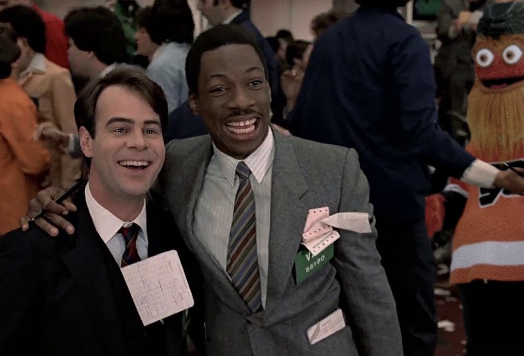 Need help understanding the stock market?Well, apparently, this Gritty cameo in Trading Places should help!