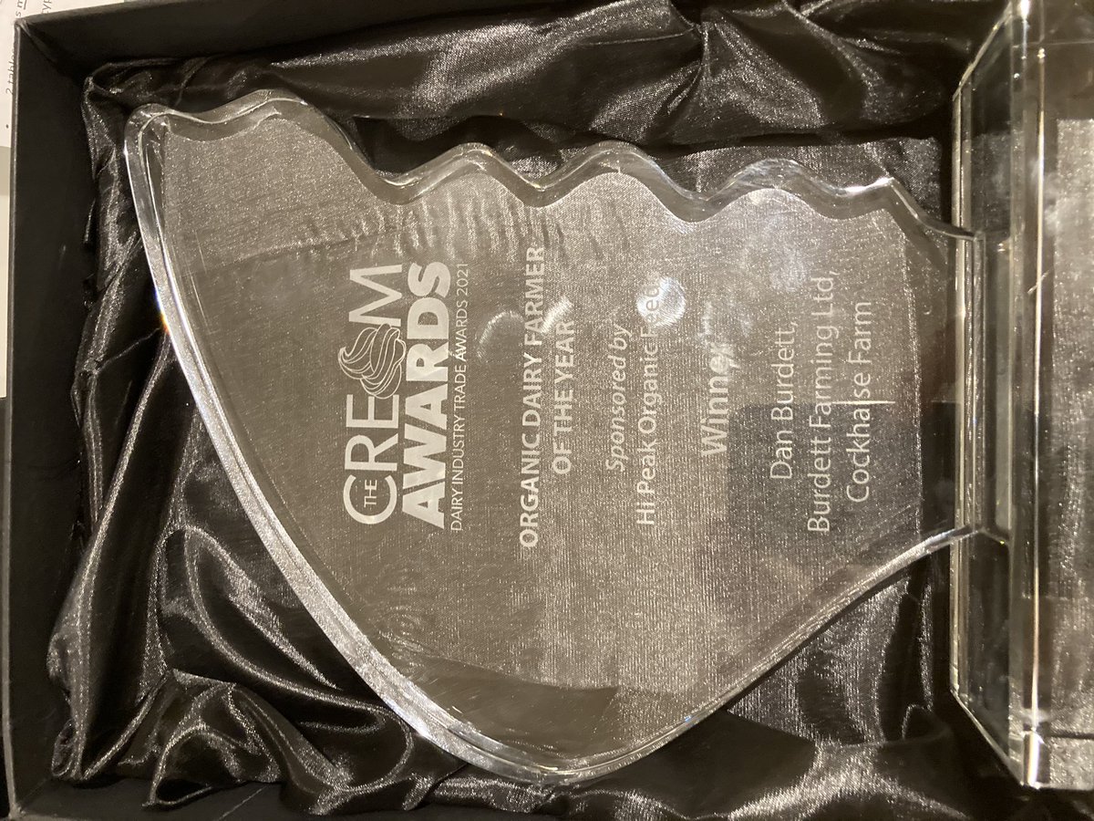 farmerdanb's tweet photo. Blown away to open this package up this evening after a day fencing! After a tough 2020 and a long winter I must admit to feeling pretty emotional #creamawards https://t.co/6oaCJXpZi8