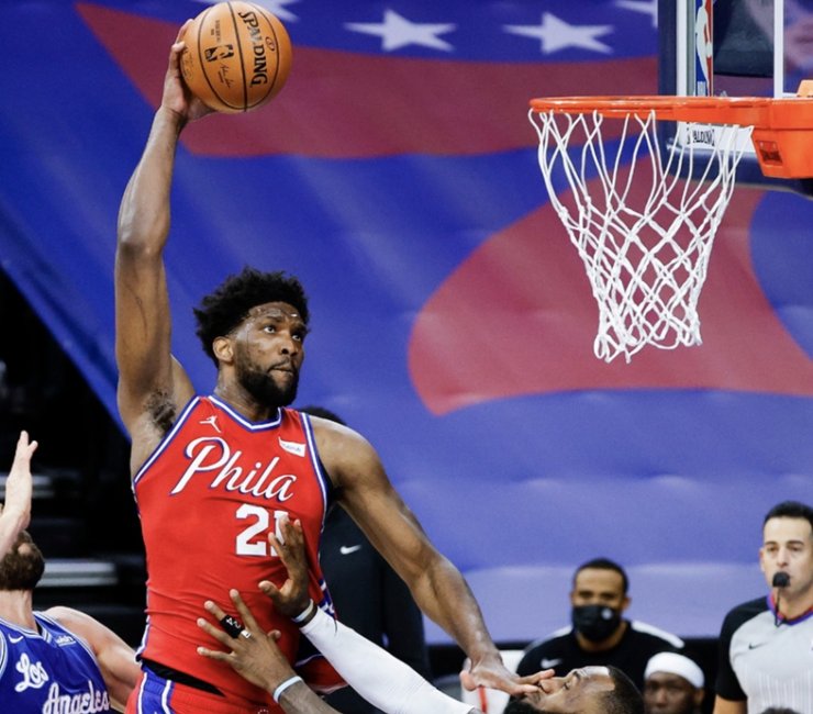 No. 4 in the NBA Math player power rankings:Joel Embiid, Philadelphia 76ers: 25.25 https://nbamath.com/rolling-player-ratings/