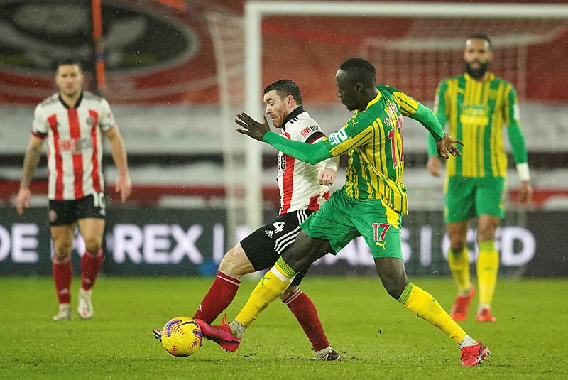 Loan Watch 👀 | Mbaye Diagne started for West Brom in their game with fellow relegation strugglers Sheffield United. He played 67 minutes before being replaced, he also gained an assist. #WBA