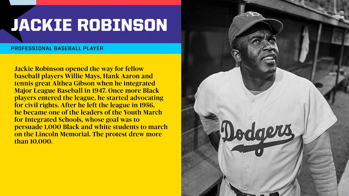 In 1947, Jackie Robinson became the first African American to play in MLB, and ultimately paved the way for all minority athletes. #BHM   x  #BlackHistoryAlways